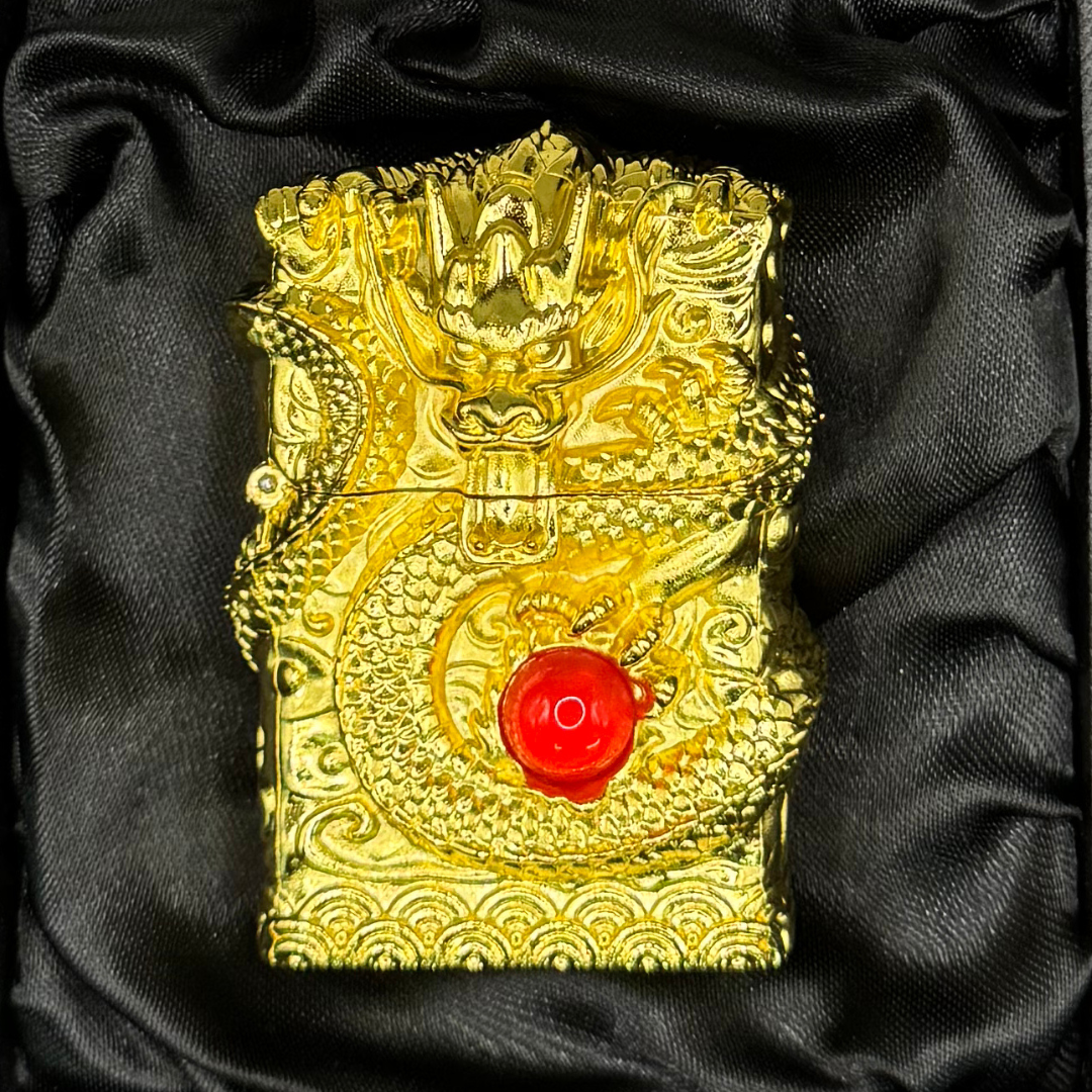 Feuerzeug „Goldener Drache“