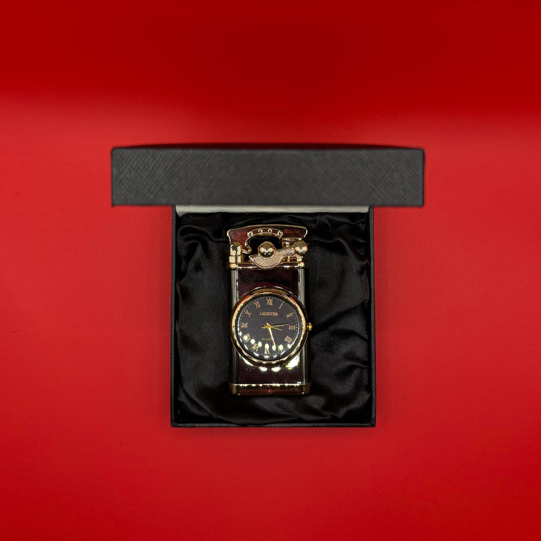 Feuerzeug „Dunkler Uhrmacher“